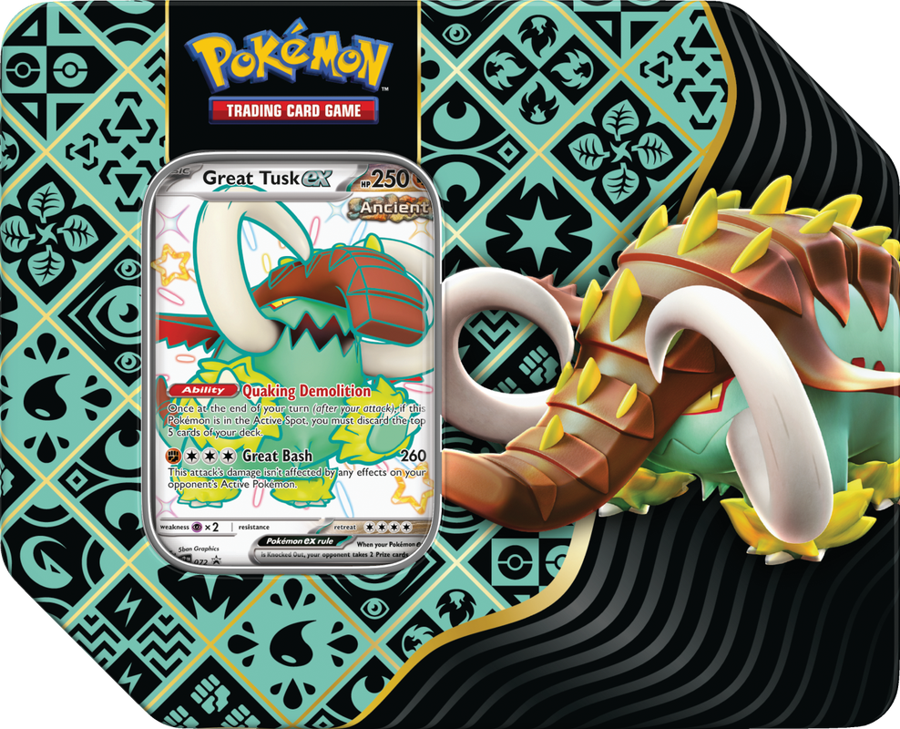 Pokemon Scarlet & Violet Paldean Fates Tin