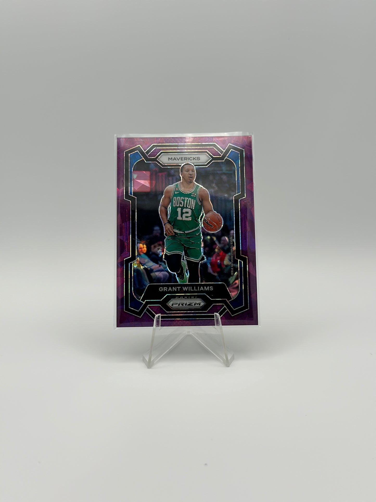 2023-24 PANINI PRIZM GRANT WILLIAMS PURPLE ICE 095/149