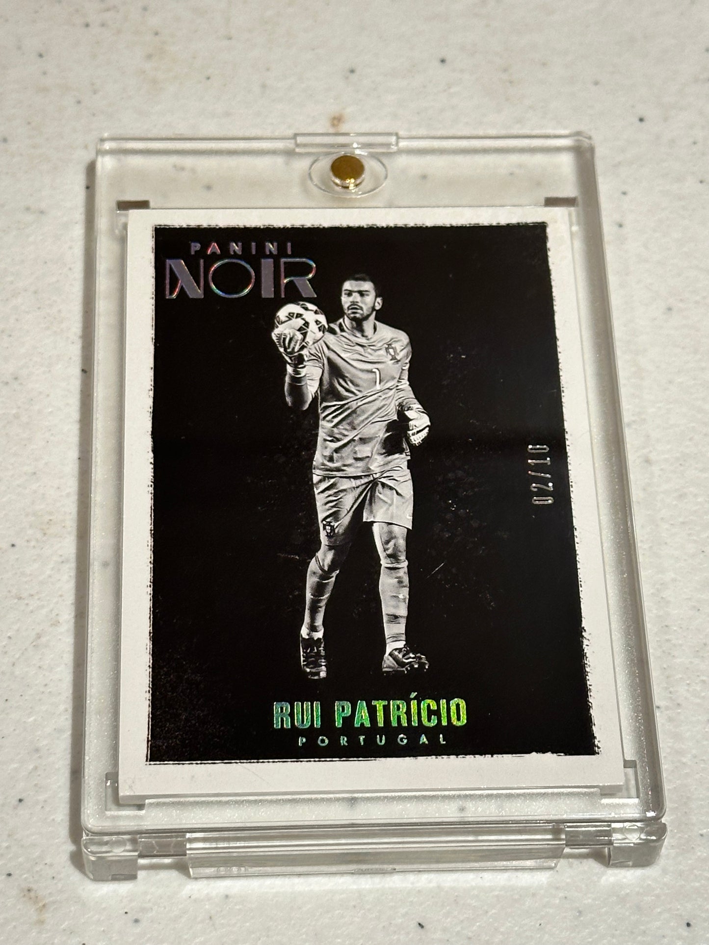 2016-17 RUI PATRICIO 02/10 PANINI NOIR