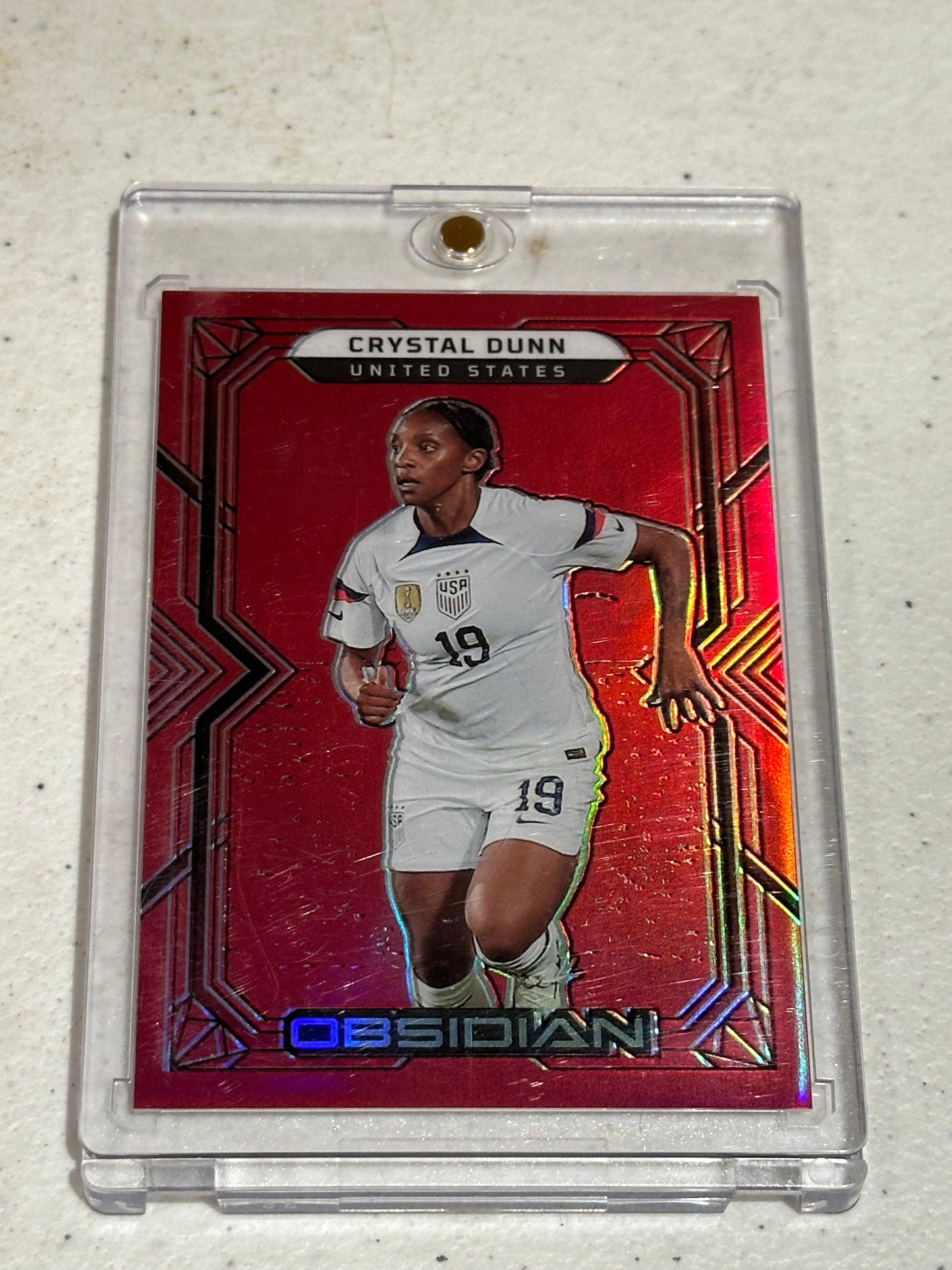 2022-23 Panini Obsidian /10 Crystal Dunn #125