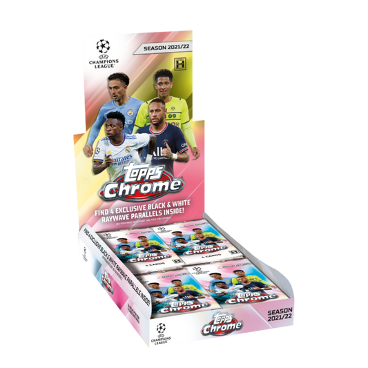 2021/22 Topps UEFA Champions League Chrome Soccer LITE Box