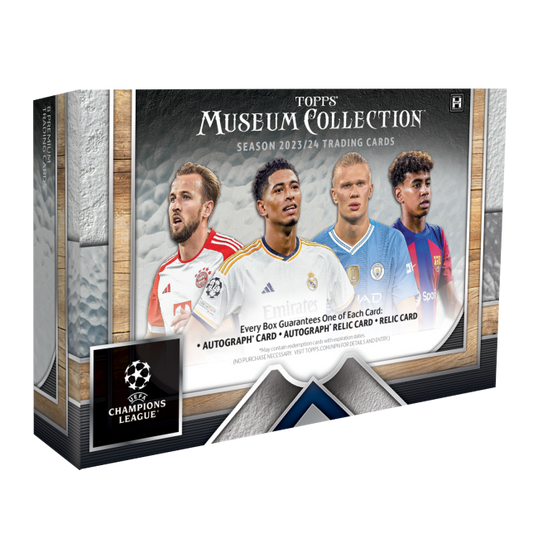 2023/24 Topps UEFA Club Competitions Museum Collection Soccer Hobby Box