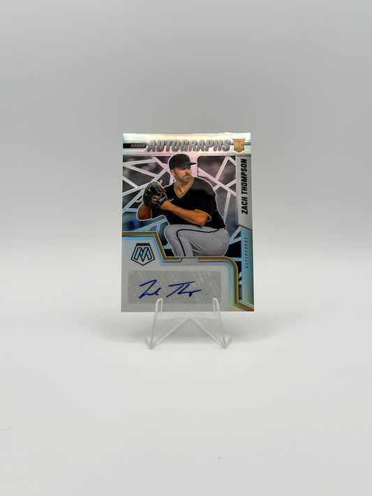 2022 PANINI MOSAIC ZACH THOMPSON ROOKIE AUTOGRAPH