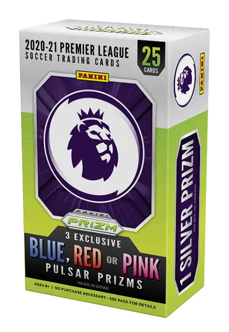 2020/21 Panini Prizm English Premier League Soccer Cereal Box